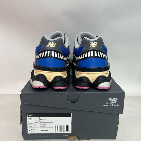 New Balance 9060 “Blue Oasis Real Pink” U9060BPO - Picture 4 of 6